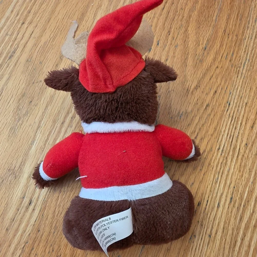 NWOT Etsy Plush Christmas Moose Stuffed Animal Toy